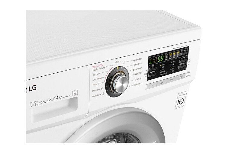 LG 1-8 / 1-4 kg 6 Motion Direct Drive tvätt/torkmaskin, F1496AD1